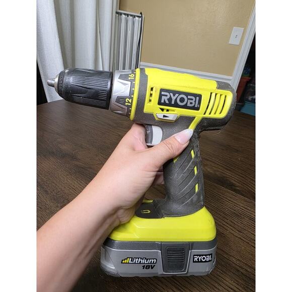 Ryobi P251 18V Brushless Hammer Drill W/1.5Ah Battery P103 - Picture 3 of 16